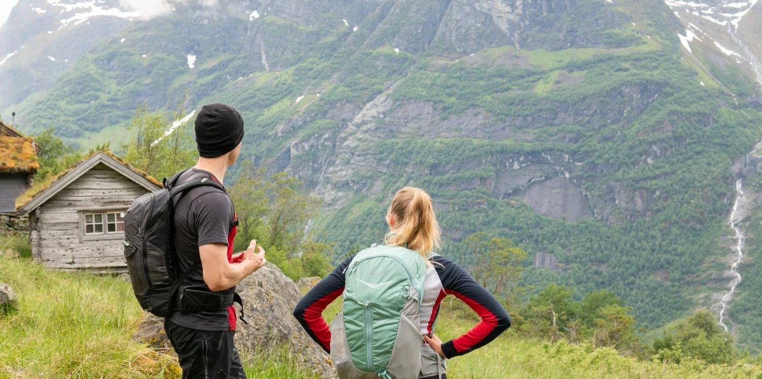 Turgåere på fjellet